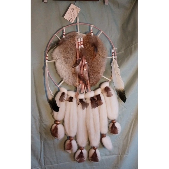 Other - Dream Catcher Handmade Feathers Native American Mandella Shield Wall Hanging 28"